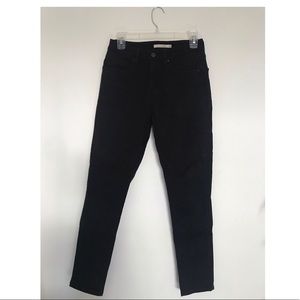 Levi 721 High Rise Skinny Black jean size 27